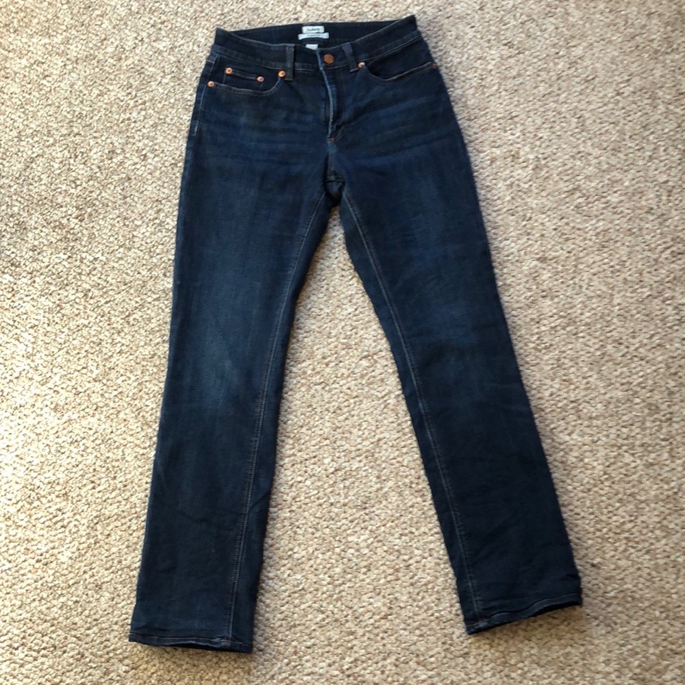 LL Bean flannel lined pants, size 4 regular